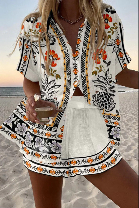 Linen Set | Floral Print