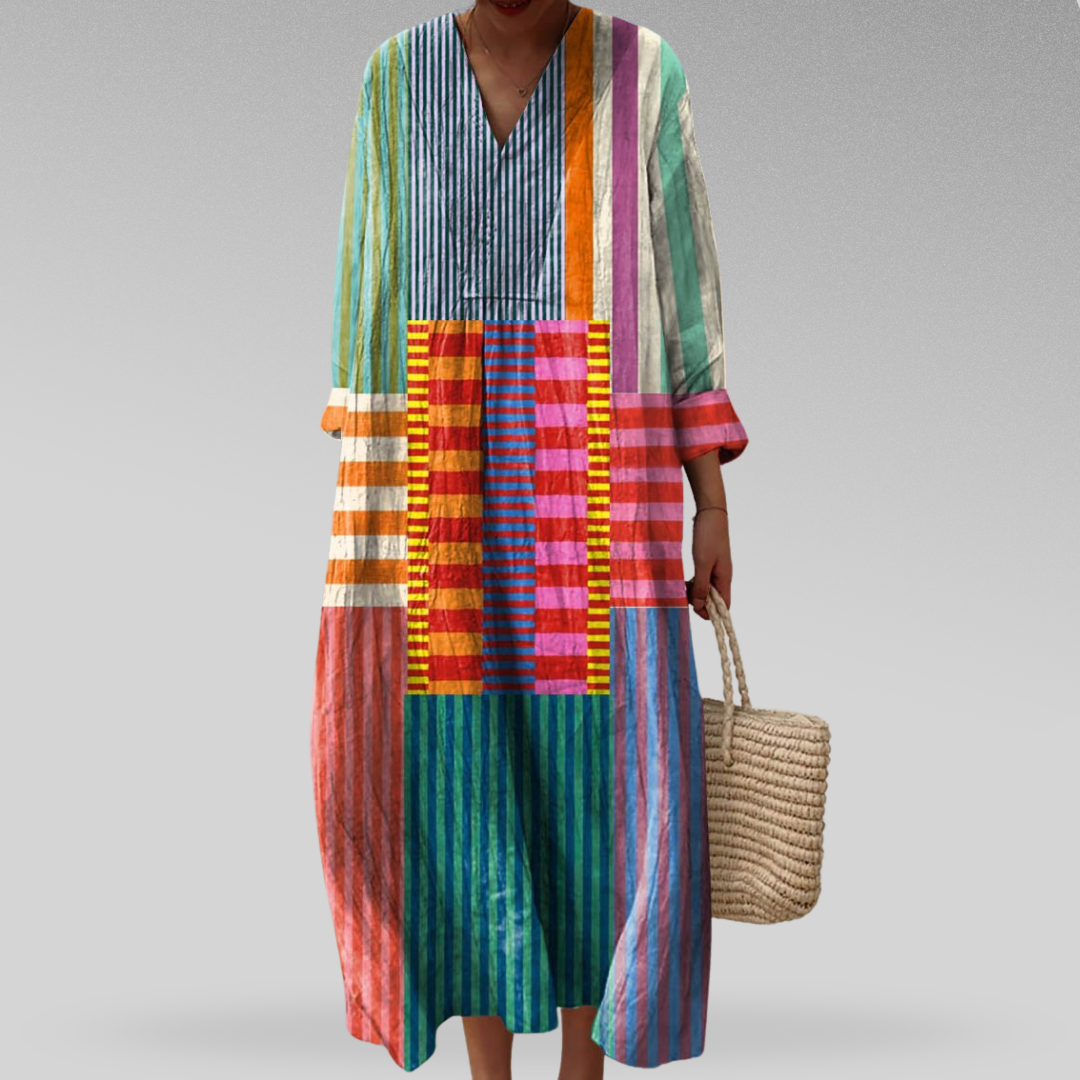 Dress | Lia Geometric Elegance