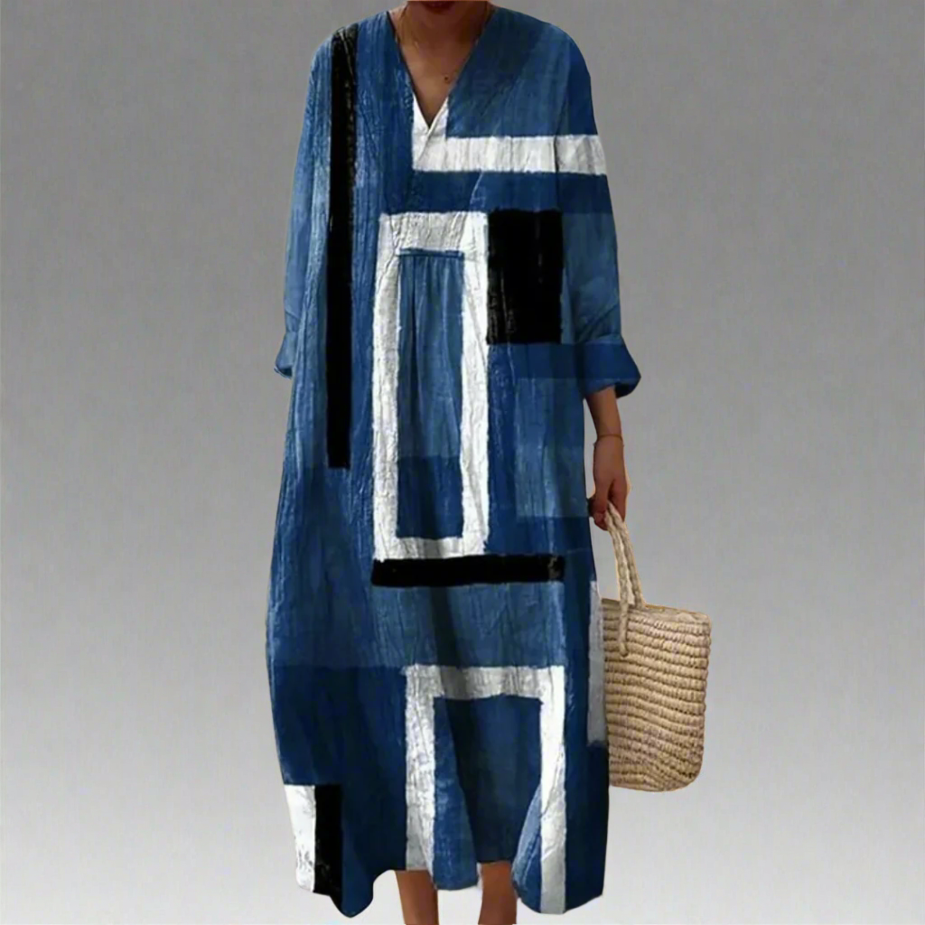 Dress | Manon Geometric Elegance