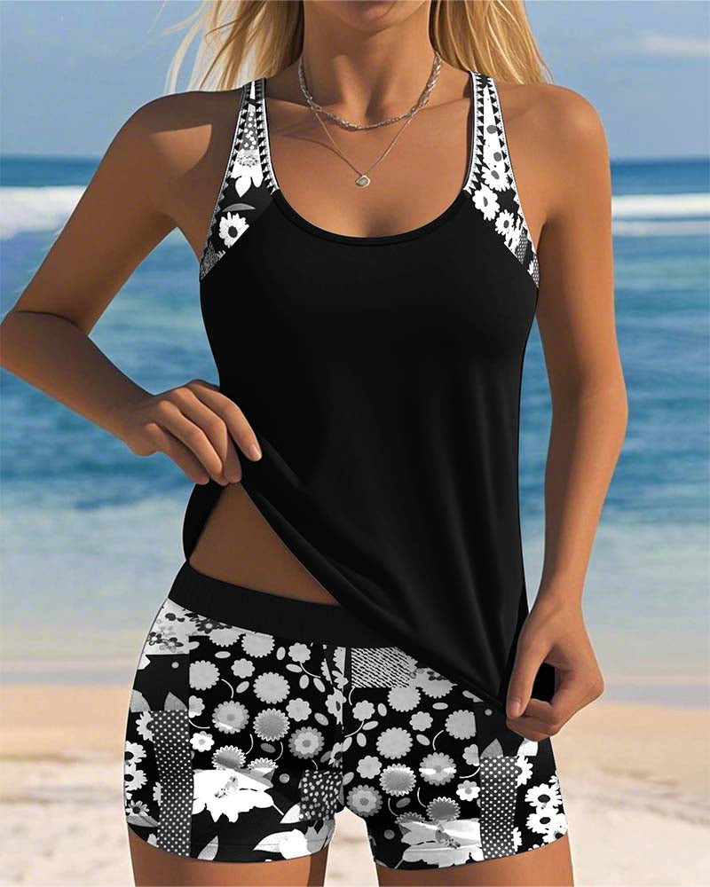 Swimsuit | Floral Comfort
