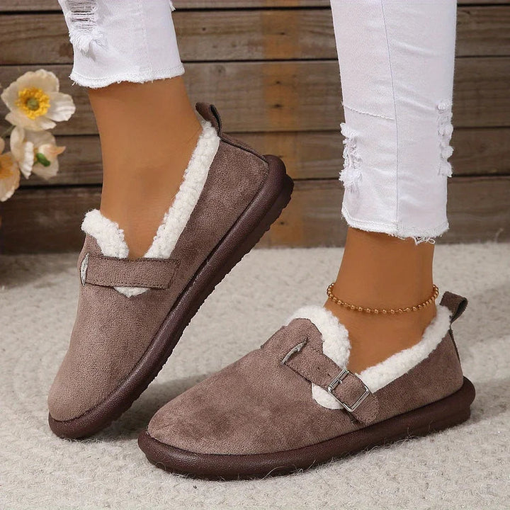 SoffioStep Orthopedic Slip-On Loafers with Rounded Toe