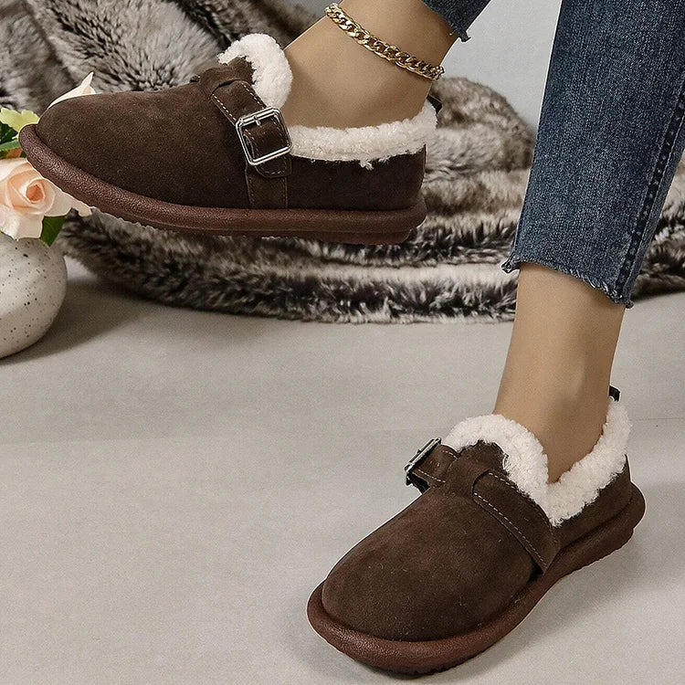 SoffioStep Orthopedic Slip-On Loafers with Rounded Toe