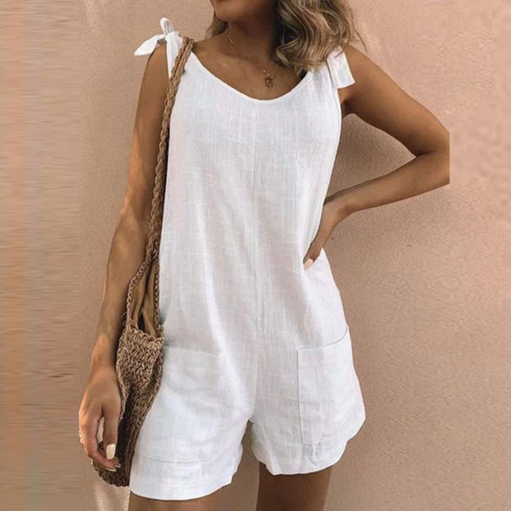 Jumpsuit | Tie-Strap with Pockets