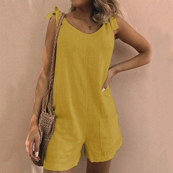 Jumpsuit | Tie-Strap with Pockets
