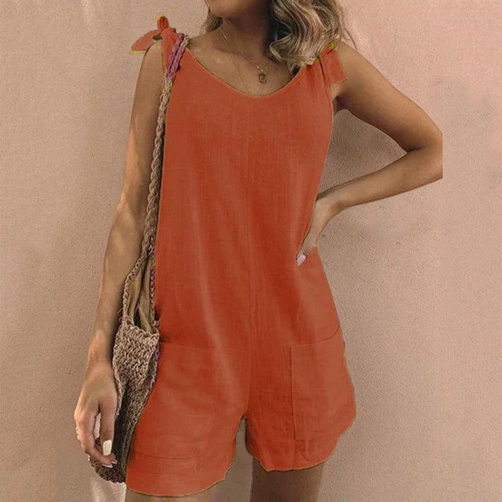 Jumpsuit | Tie-Strap with Pockets