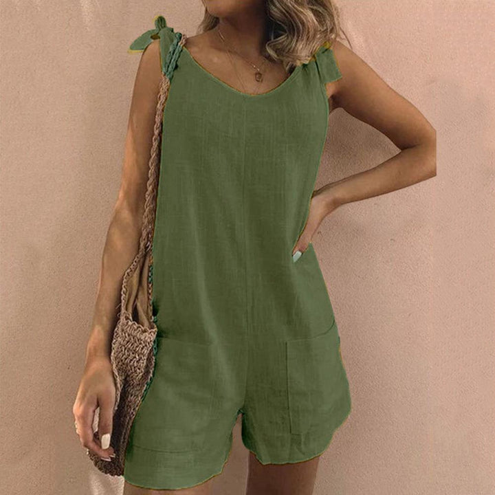 Jumpsuit | Tie-Strap with Pockets