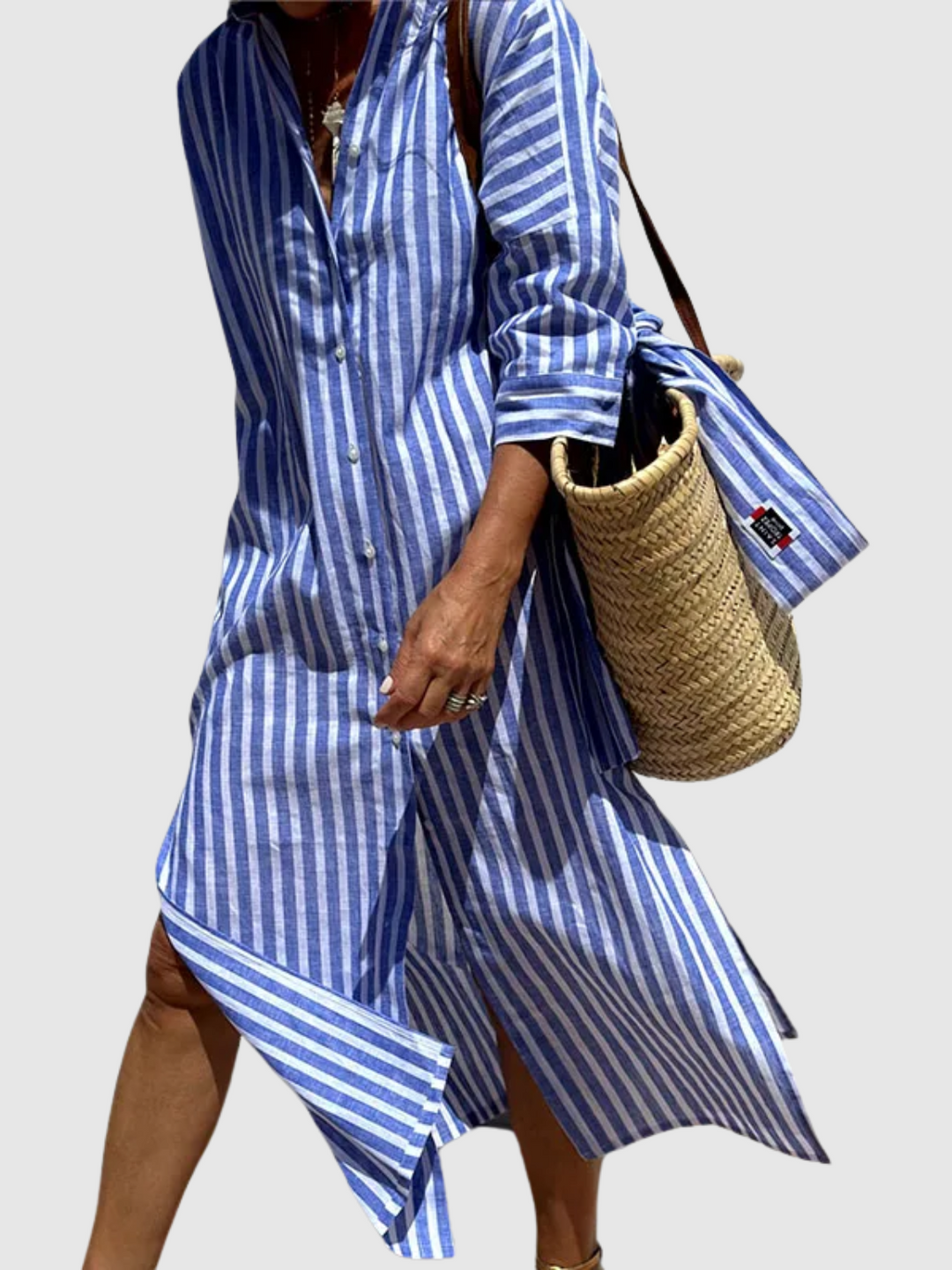 Brianna™ | Robe chemisier urbaine 