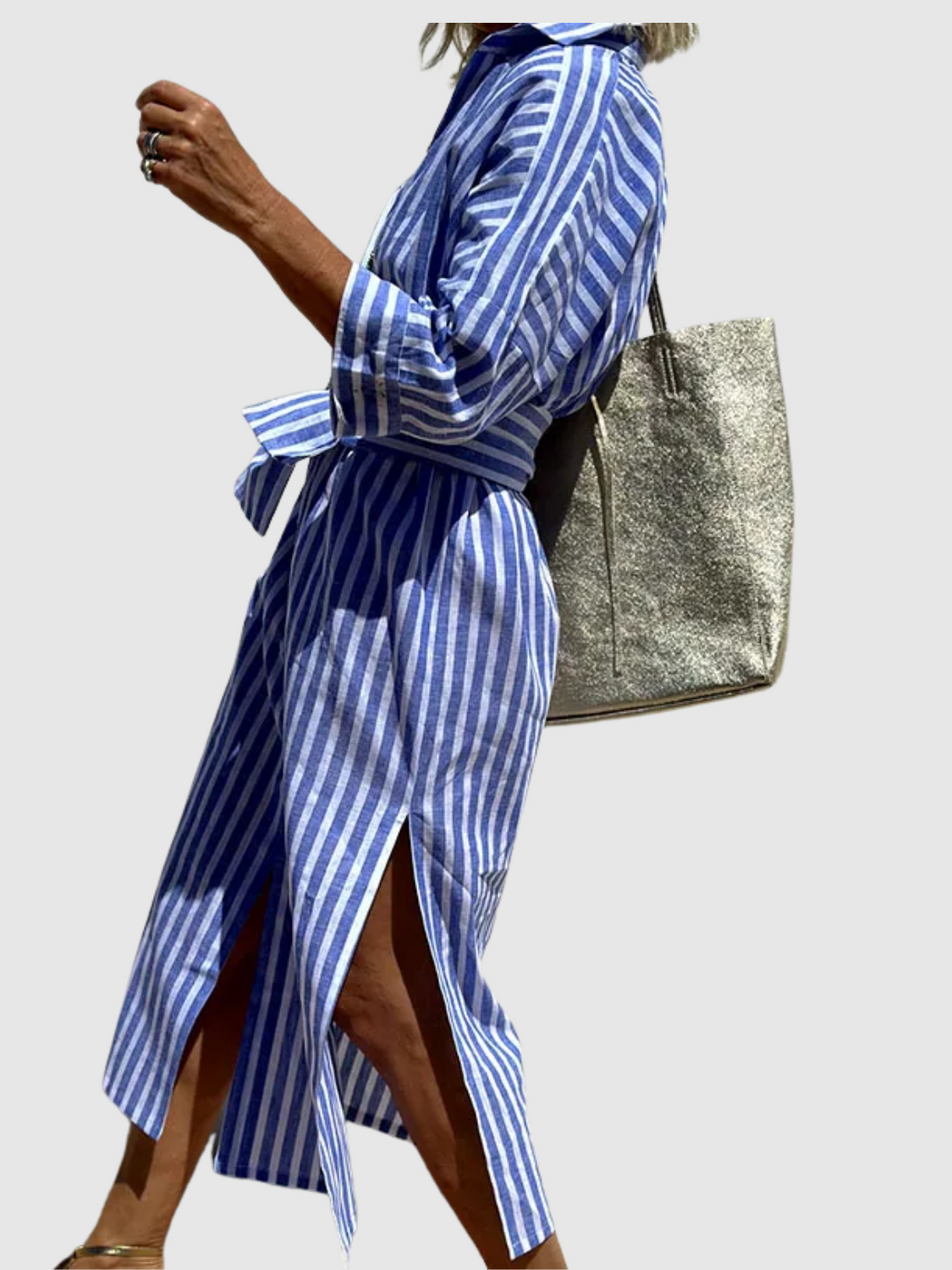 Brianna™ | Robe chemisier urbaine 
