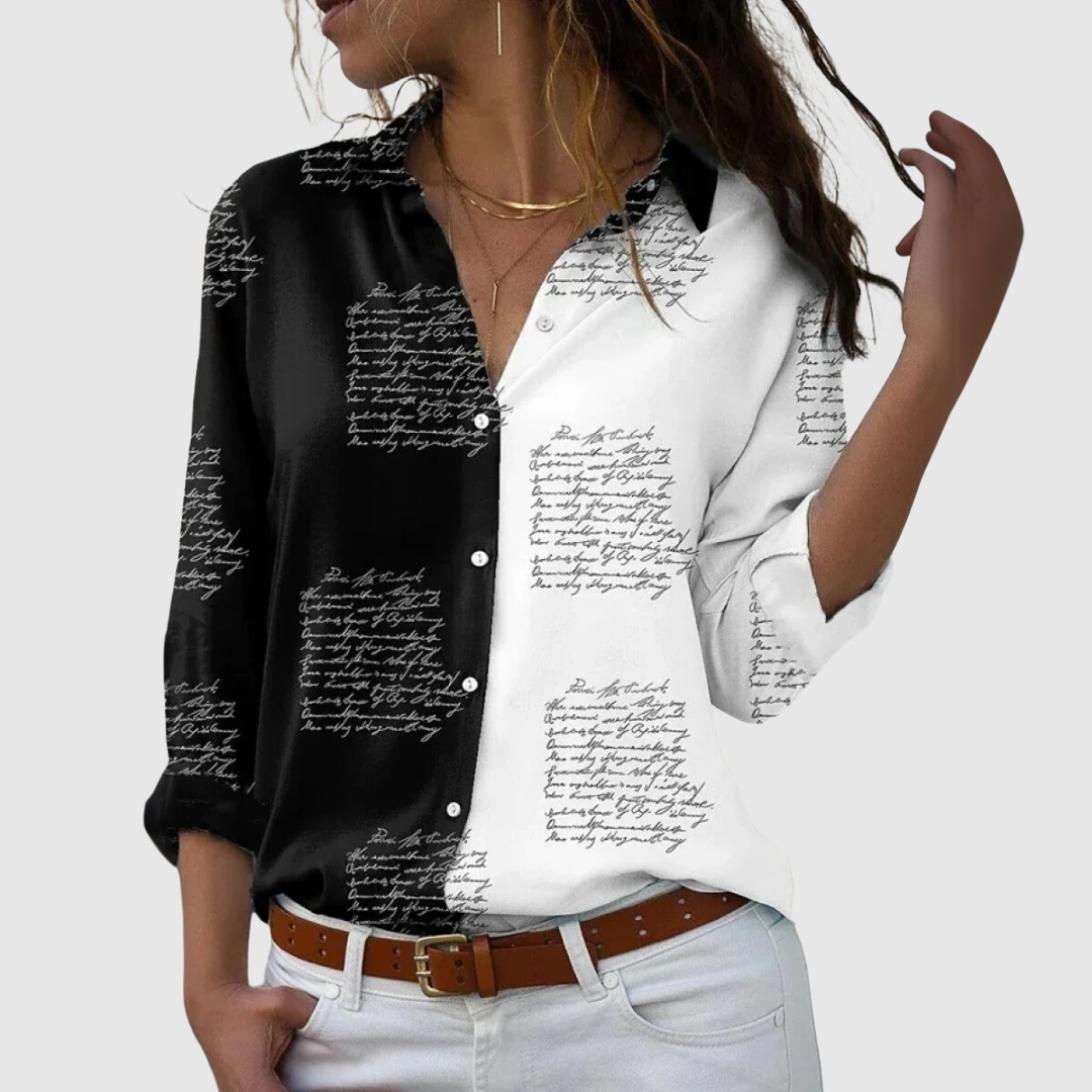 Élisa™ | Blouse artistique élégante