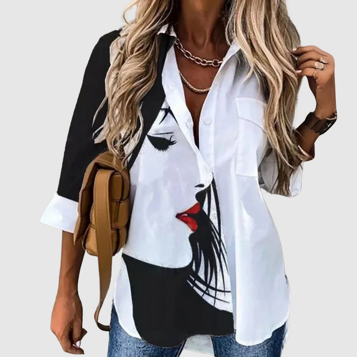 Élisa™ | Blouse artistique élégante