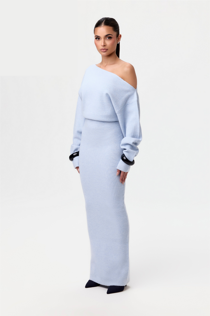 Off Shoulder Sweater Dress