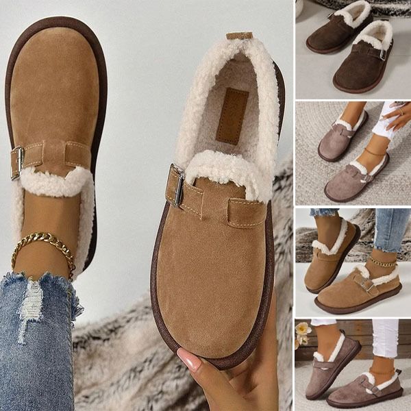 SoffioStep Orthopedic Slip-On Loafers with Rounded Toe