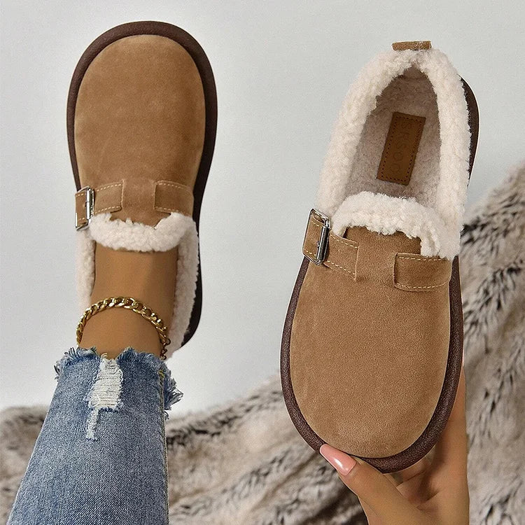 SoffioStep Orthopedic Slip-On Loafers with Rounded Toe