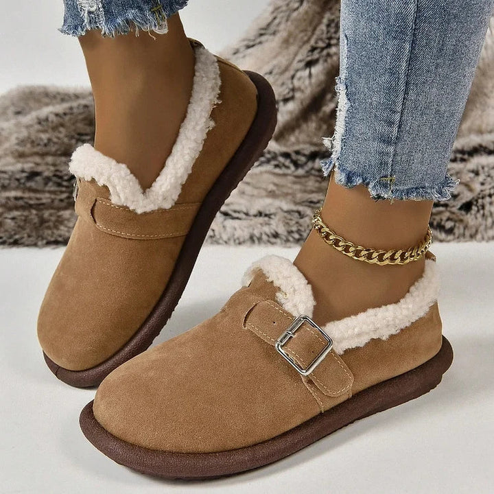 SoffioStep Orthopedic Slip-On Loafers with Rounded Toe