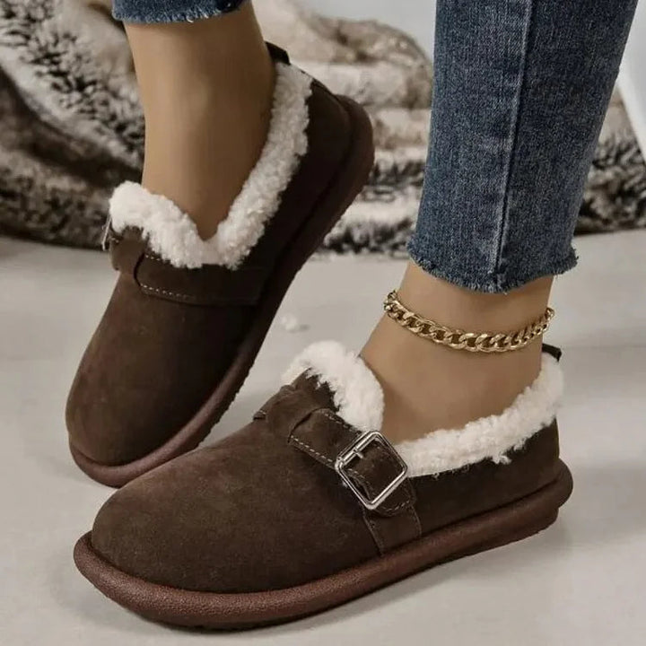 SoffioStep Orthopedic Slip-On Loafers with Rounded Toe