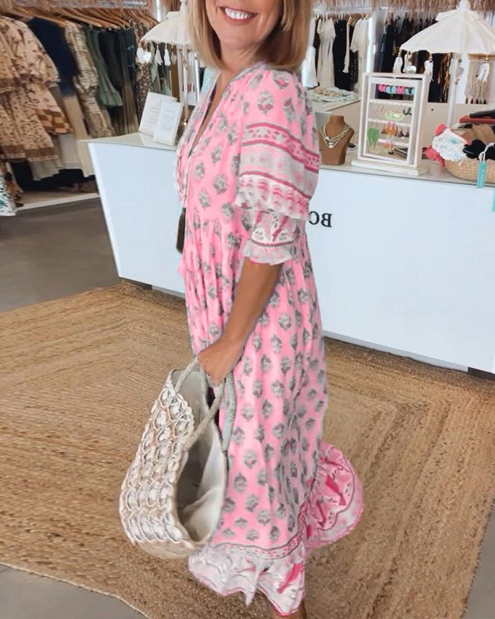 Marisa – Robe de Printemps Éclatante 