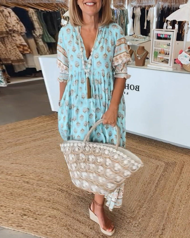 Marisa – Robe de Printemps Éclatante 