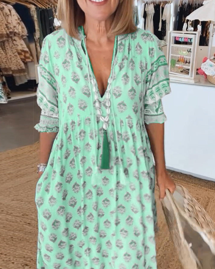 Marisa – Robe de Printemps Éclatante 