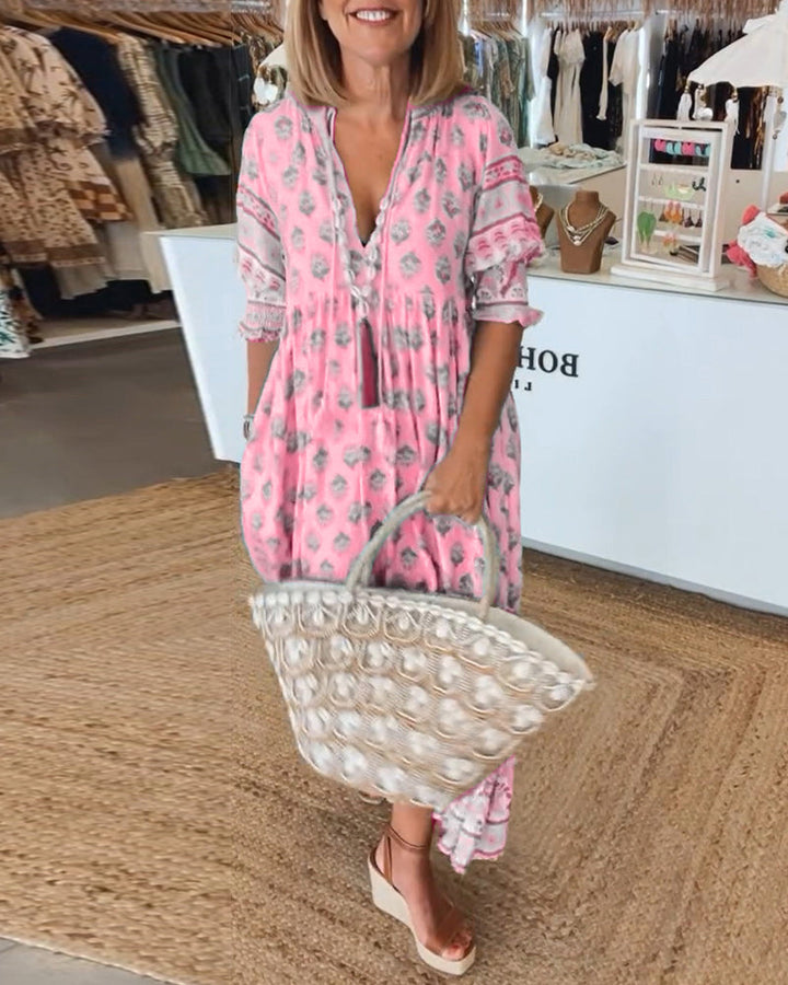 Marisa – Robe de Printemps Éclatante 