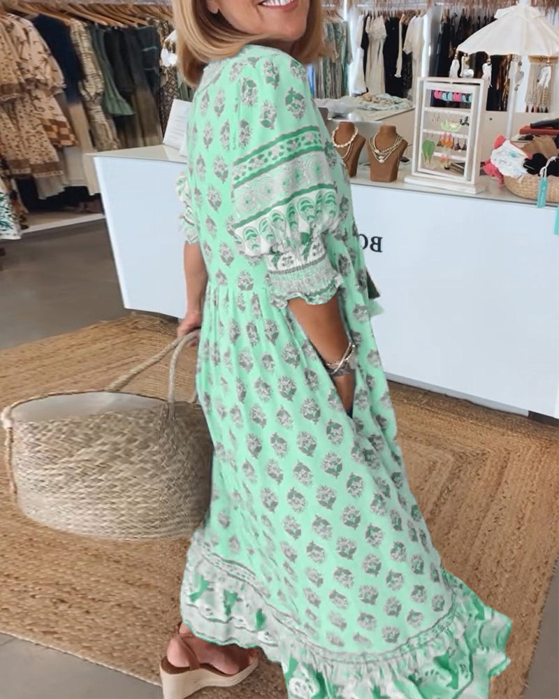 Marisa – Robe de Printemps Éclatante 