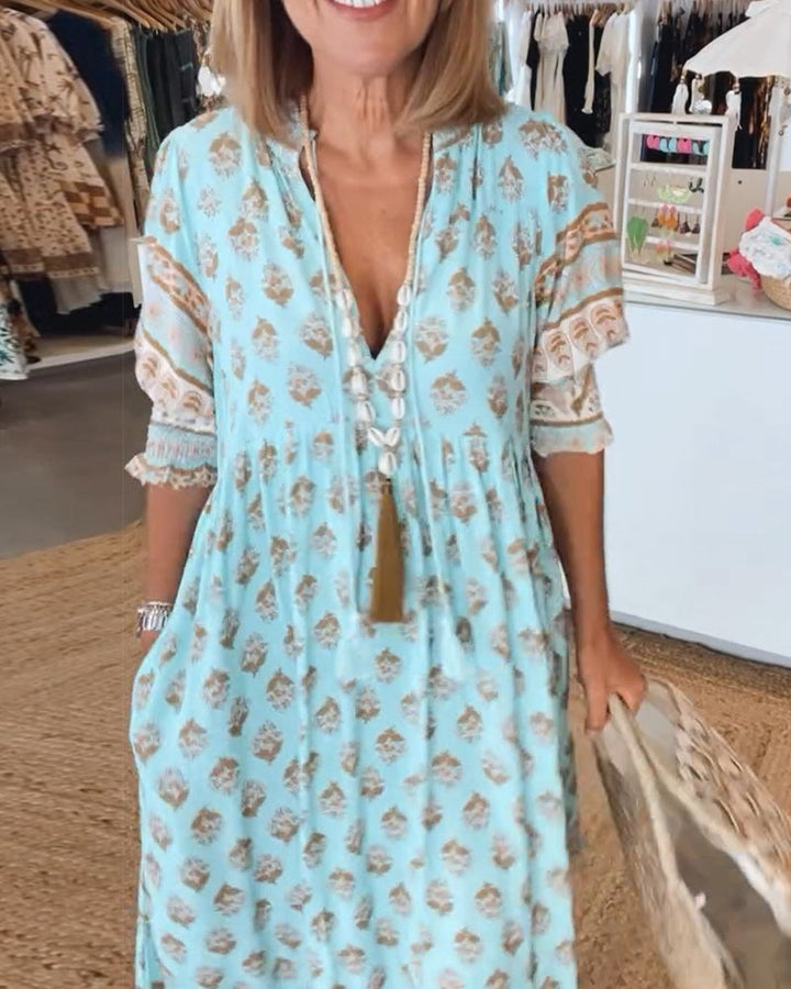 Marisa – Robe de Printemps Éclatante 