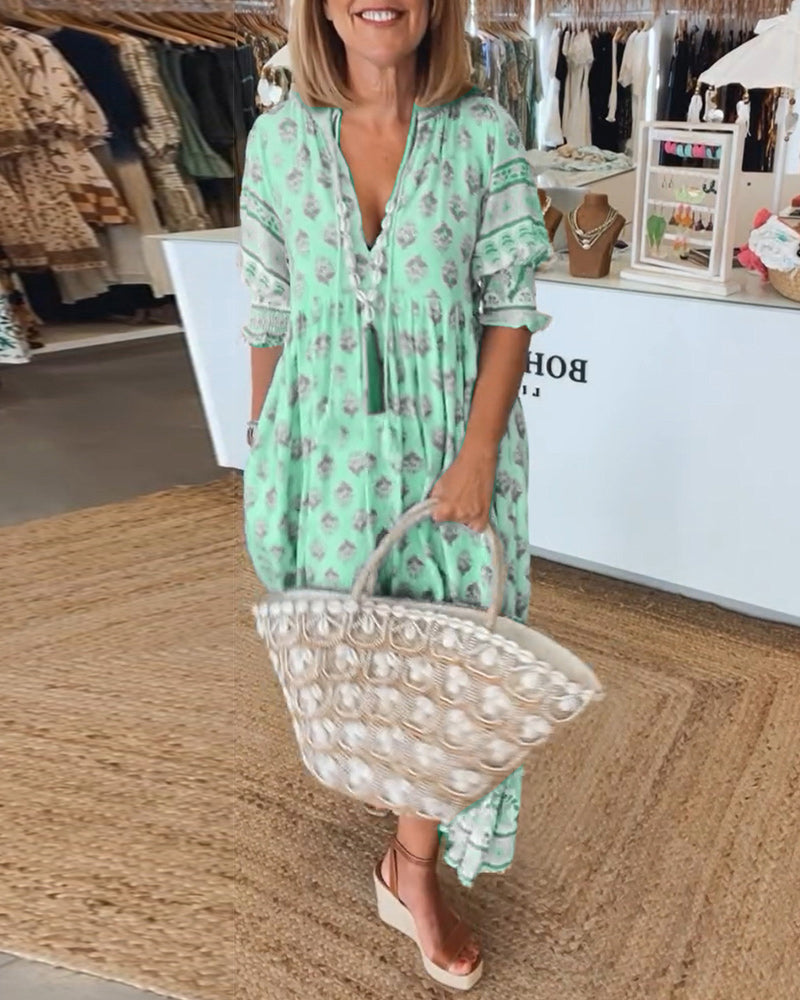 Marisa – Robe de Printemps Éclatante 